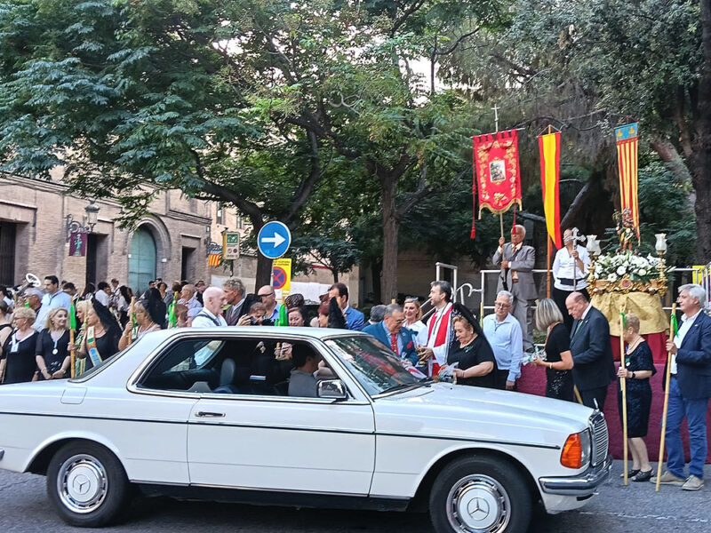 El barrio de la Trinidad de Valencia celebra a San Cristóbal
